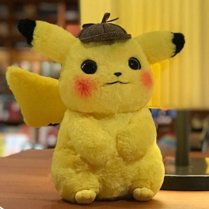 Pikachu plush with hat