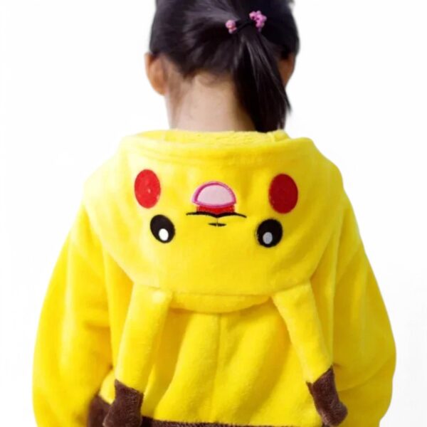 Cozy Pikachu hooded onesie